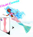 MERMAZE MERMAIDZ Color Change Shellnelle Mermaid Fashion Doll with Designer Outfit & Accessories, Stylish Hair & Sculpted Tail, Poseable, Multicol...