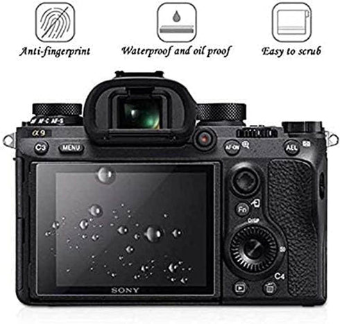 PCTC Z5 Tempered Glass LCD Screen Protector Compatible for Nikon Z5 Z 5 ProtectIve Cover Film (3 packs), 2* Hot Shoe Cap Cover...