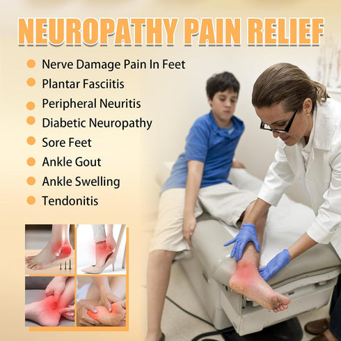 3 Pairs Neuropathy Socks, Soothe Relief Socks for Neuropathy Pain Women Men, Plantar Fasciitis Toeless Compression Socks Comprex Ankle Sleeves for...