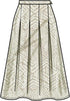 Simplicity Misses' Skirt Sewing Pattern Kit, Code S9472, Sizes 16-18-20-22-24, Multicolor...