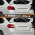 NDRUSH Blackout Taillight Vinyl Tint Film, Precut Overlays,Tail Light Wrap Cover Compatible with 2015-2020 Subaru WRX/STI...