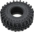 2pcs RC 1.9 Mud-Terrain Tires Tyres Height 121mm/4.75inch for 1/10 Redcat Gen8 / Traxxas TRX-4 / RC4WD D90 TF2 / Tamiay CC01 / Axial SCX10 90047 S...