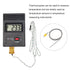 MECCANIXITY K Type Thermocouple with Plug, Meter Temperature Sensor Probe 0 to 600°C(32 to 1112°F) Stainless Steel, 5x100mm 6.6ft Wire...