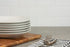 10 Strawberry Street Simply White 7.5" Coupe Salad Plate, Set of 6...