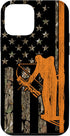 iPhone 12 mini Bow Hunting Tree Stand Deer Hunter American Flag Camouflage Case...