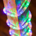 WYZworks 1116LEDs 100ft LED Outside Rope Lights, Outdoor ETL Certified Waterproof Permanent 360 Degree Light Emitting, Flexible Tube, Connectable,...