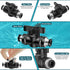 Boltigen 5Pack Pneumatic Push to Connect Ball Valve, 1/4”ODx 1/4“OD Quick Connect Air Control Fittings, 1/4"Air Flow Control Valve, Straight Tube ...