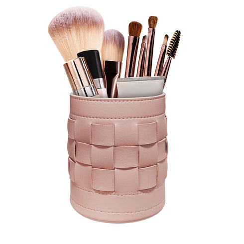 Makeup Brush Holder, Makeup Brush Organizer Storage, Pen Holder, Cosmetics Cup for Vanity Desktop Bathroom Countertop, Easily Organize Your Nail P...