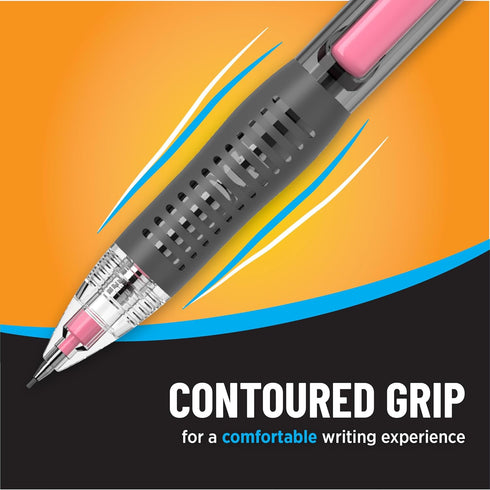BIC Break-Resistant Mechanical Pencils with Erasers, No. 2 Medium Point (0.7mm), 12-Count Pack, Perfect Teacher Appreciation Gifts...
