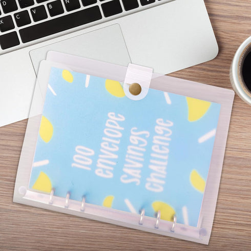 100 Envelopes Money Savings Challenges Book with Envelopes, 100 Day Challenge Money Saving Budget Binder, Motivational Process to Save $5050,10,10...