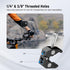 NEEWER 9.8"/25cm Adjustable Magic Arm with Super Clamp, 1/4" & 3/8" Threads, 1/4" Screws for Flash/LED Light/Microphone/Monitor, Compatible with S...