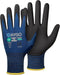 KAYGO Safety Work Gloves MicroFoam Nitrile Coated-3 Pairs, KG18NB,Seamless Knit Nylon Glove with Black Micro-Foam Nitrile Grip,Ideal for General P...