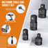 2PCS Impact Socket Adapter and Reducer Set,1/2"to 3/8" & 3/8"to 1/2" Impact Adapter Set Breaker Bar Wrench Conversion Kit Mechanic tools...