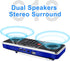Multifunction Digital FM Radio Media Speaker MP3 Music Player Support TF Card USB Drive with LED Screen Display and Setting Timing Shutdown Functi...