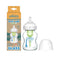 Dr. Brown's Natural Flow Anti-Colic Options+ Wide-Neck Glass Baby Bottle 5 oz/150 mL, with Level 1 Slow Flow Nipple, 1 Pack, 0m+...