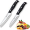 2PCS Paring Knife - Little Cook Paring Knife Set - Ultra Sharp Kitchen Knife - Fruit Knife - German stainless Steel - ABS Handle...