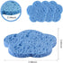 50-Count Facial Sponges Compressed Facial Sponges Natural Facial Cleansing Sponges Pads Cute Flower Shape Exfoliating Sponges for Cleansing Reusab...
