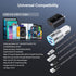 USB C Type Charging Cable C Wall Plug Car Charger Fast Charge for Google Pixel 8 7 6 Pro 6a/Samsung Galaxy A05S/A14/A53/A03S/A13/S22 Ultra/S21 Plu...