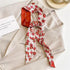 4 Pack Purse Scarf for Bags Silk Head Scarf for Hair Handbag Women Scarfs Band Hair Neck Scarves Fashion Gifts,05...