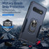 for Samsung Galaxy S10 Plus Case with Kickstand Armor Magnetic Ring Rugged Protective Military Grade Shockproof Case for Galaxy S10+ Plus Phone Ca...