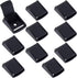 10 Pack 25mm/ 1 inch Buckle Clips for Tie-Down Straps, Plastic Cam Buckles Toggle Fasteners for DIY Craft Backpack Luggage- Black...