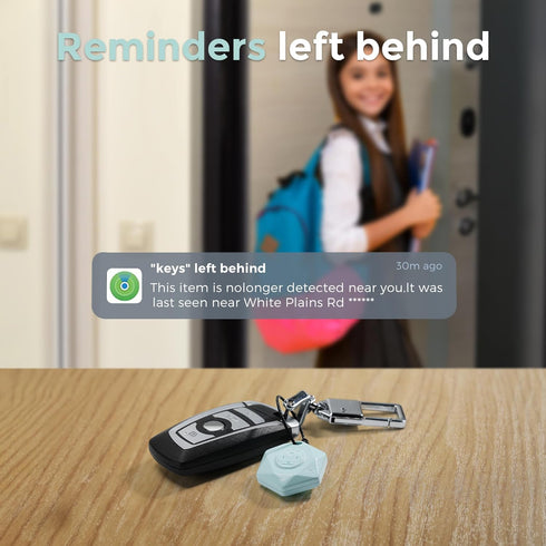 Swissdigital Design Key Finder Locator Works Apple Find My Bluetooth, Tracker Works with Apple Find My for Backpacks, Keys and Personal Items...
