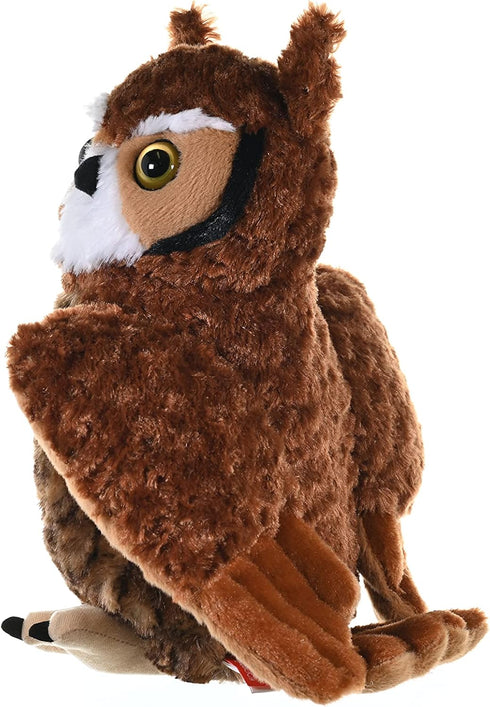 Wild Republic Great Horned Owl Plush, Stuffed Animal, Plush Toy, Kids Gifts, Cuddlekins 12", Model Number: 12310...
