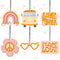 12 Pcs Car Air Fresheners Cute Car Interior Accessories Boho Scented Hanging Air Fresheners Kawaii Essential Oil Automotive Fresheners for Women M...