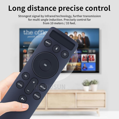 New D51 D51-H Bluetooth Backlit Display Replacement Remote Control for Vizio Soundbar Home Audio M21D-H8R M51A-H6 M51AX-J6 V21-H8 V21-H8R V21D-J8 ...