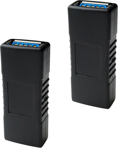 USB 3.0 Female to Female Extension Connector Adapter (2 Pack)...