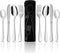 9 Pieces Eating Portion Control Flatware Utensils Bariatric Silverware Weight Loss Portion Management Control Serving Spoons Forks Knives Stainles...