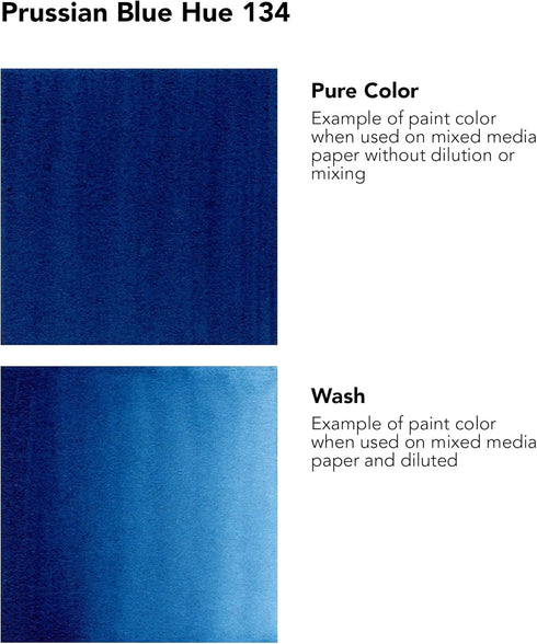 Daler Rowney FW Acrylic Ink Bottle Prussian Blue Hue - Versatile Acrylic Drawing Ink for Artists and Students - Permanent Calligraphy Ink - Archiv...