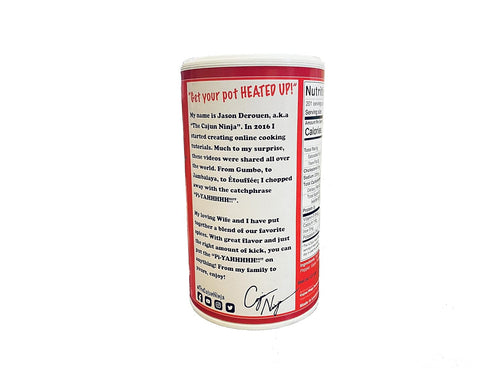 The Cajun Ninja PI-YAHHHH!! 8.5 oz Seasoning, Pack of 1...