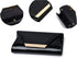 Women Patent Leather Fashion Clutch Purses Evening Bag Handbag...