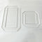 2 Sets Quilting Templates, Quilting Supplies, Sewing Templates, Quilting Rulers, 5" x 2.5" Rectangle and 2.5" Square, Quilting Templates for DIY Q...