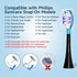 Electric Toothbrush Heads for Philips Sonicare Replacement Heads, 10 Pack Replacement Toothbrush Heads Soft Philips Sonicare A3 Sensitive Replacem...