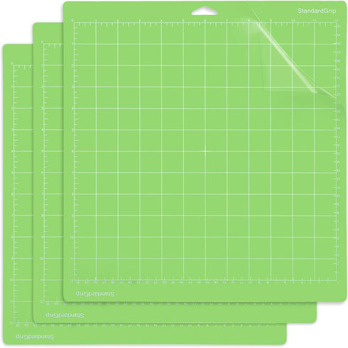 THANMAO Standard Grip Cutting Mat 3 Pack,12"x12" Standard Grip Cutting Mats for Cricut Maker 3/Maker/Explore 3/Air 2/Air/One?Replacement Accessori...