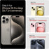 [5 in 1 for iPhone 15 Pro max Case,with 2 Pack Screen Protector + 2 Pack Camera Lens Protector,Heavy-Duty Tough Rugged Lightweight Slim Shockproof...