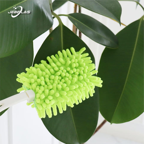JEBBLAS Reusable Duster Refill Microfiber Duster Head for Name Brand Handle, 360 Heavy Duty Dusters Refills, Green, 4 Pack(Handle is Not Included)...