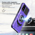 for TCL ION X Case,TCL ION V Phone Case with Tempered Glass Screen Protector,Military Grade Heavy Duty Shockproof Protective Cover,with Ring Kicks...