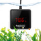 Aquarium Thermometer, LED Digital Thermometer for Fish Tank with USB Power, Highly Accurate Waterproof Temperature Gauge with Suction Cup and 6.5f...