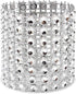 KPOSIYA Napkin Rings, Pack of 60 Rhinestone Napkin Rings Diamond Adornment for Place Settings, Wedding Receptions, Dinner or Holiday Parties, Fami...