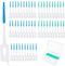 300 Pieces Dual-Use Interdental Brushes Soft Silicone, Disposable Dental Picks,Premium Dental Floss Picks for Effective Teeth Cleaning(200pcs Blue...