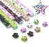 560 Sheets Origami Star Paper Strips with 8 Different Designs of Cute Cartoon Origami for DIY Handcrafts, School Teaching Origami Star Paper (Plan...