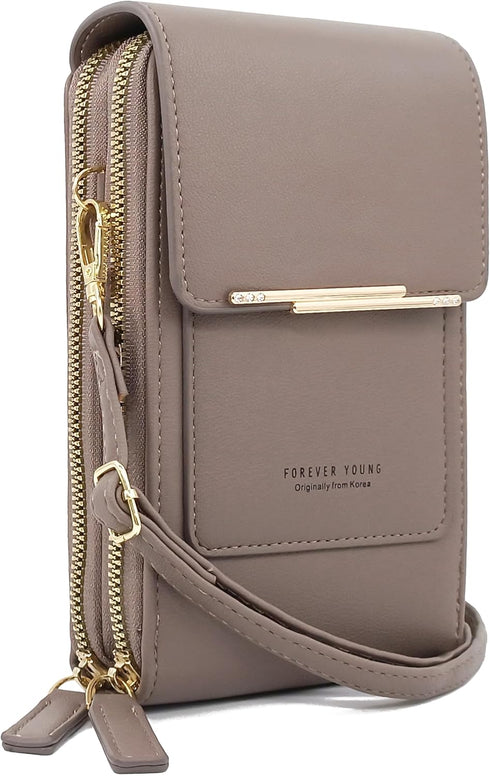 Esimileeya Small Cell Phone Crossbody Bags for Women Trendy Purses Touchscreen Functional Shoulder Bag with Credit Card Slots...