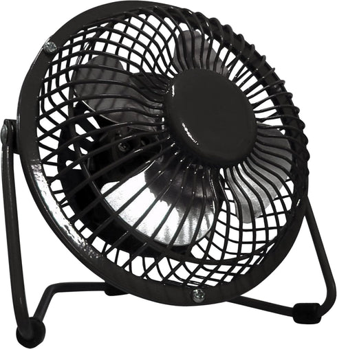 Optimus F-4040BK 4" Personal Metal Fan - Black...