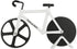 Bicycle Pizza Cutter - TOUR de PIZZA - Dual Stainless Steel Non-Stick Cutting Wheels - Display Stand - The Bike Pizza Cutter is Dishwasher Safe...