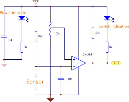 Oiyagai 5pcs IR Flame Sensor Module Detector Smartsense for Temperature Detecting Compatible with Arduino...