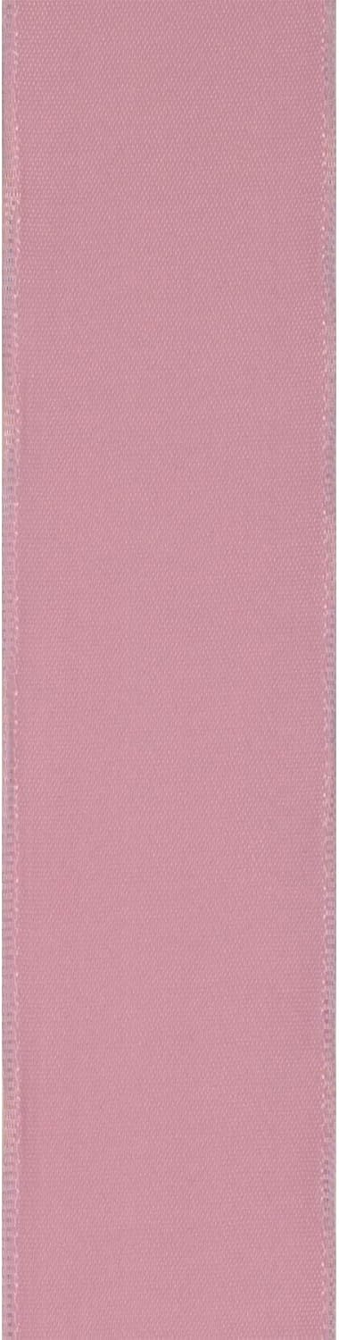 Berwick Offray 1.5" Single Face Satin Ribbon, Powder Pink, 25 Yds...