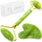 Jade Roller & Gua Sha Facial Tools, Natural Anti-Aging Jade Beauty Skin-Care Tool Face Roller to Rejuvenate Facial Skin Cooling, Slimming & Firmin...